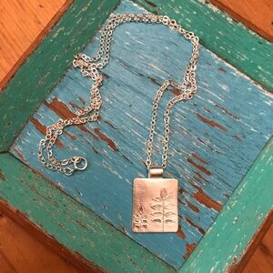 ▪️Sterling Silver Hand Stamped Necklace